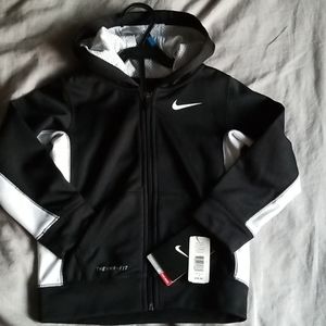 Nike Therma-Fit zip up hoodie (4T)